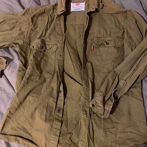 ✨ 3/$20 Levi's Olive Green Workwear Shirt Jacket